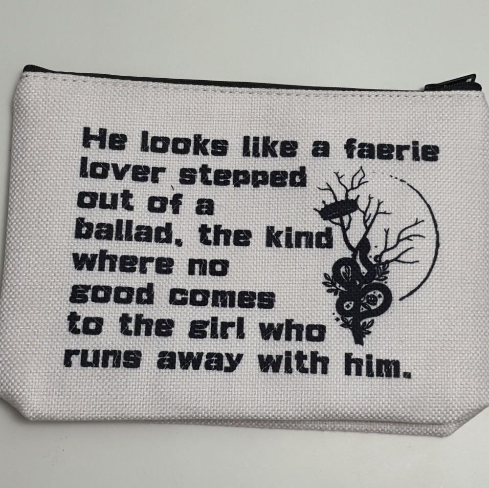 Romance Bad Boy Quote Purse